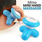 Ergonomic USB massager held in hand, perfect for full body relaxation.