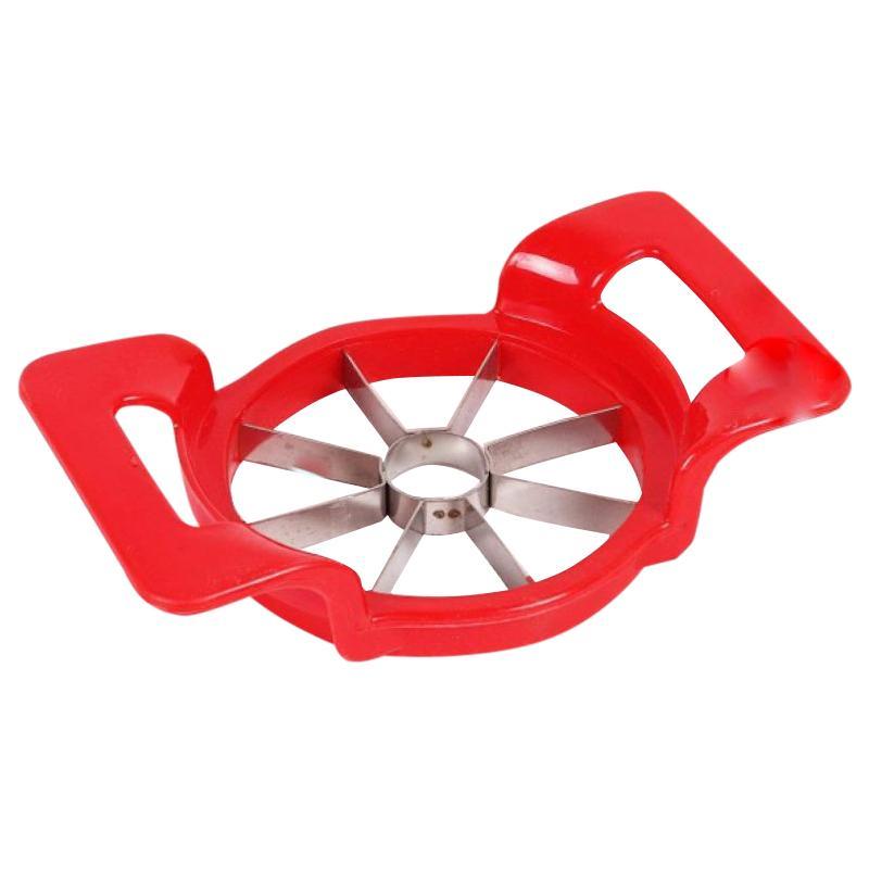 Vibrant multi-color Apple Cutter, an essential kitchen tool for quick fruit preparation.
