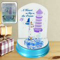A whimsical multi-color LED cute night light with a charming cartoon design, ideal for a child's room.