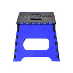 Versatile folding step stool providing a safe boost for both adults and kids.