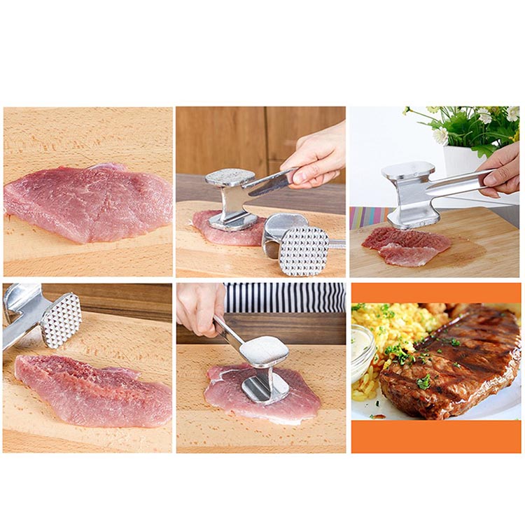 High-quality aluminium meat tenderizer hammer for effective results.