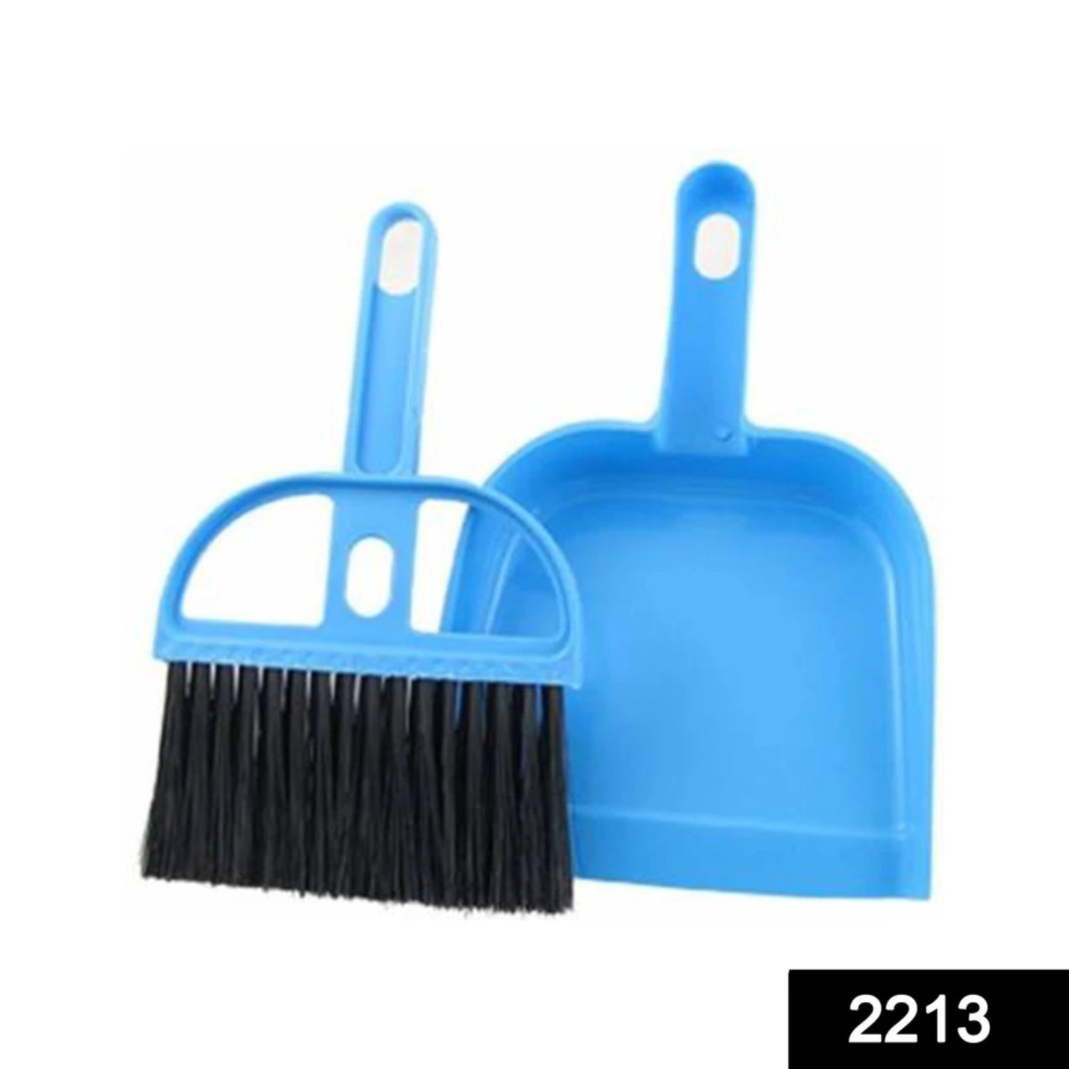 Ergonomic compact cleaning set, ideal for small spaces and car interiors.