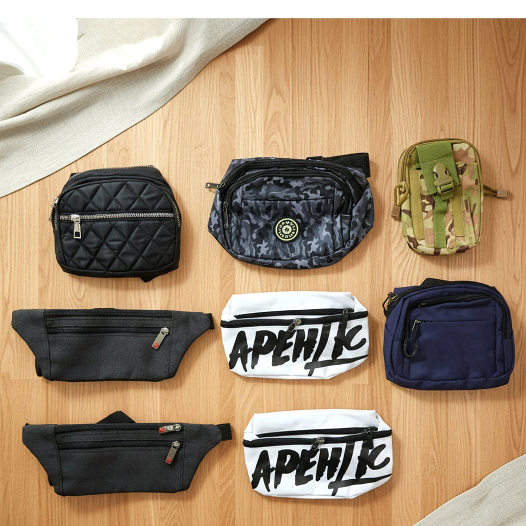 Fashionable multipurpose waist pouch ideal for running and hiking