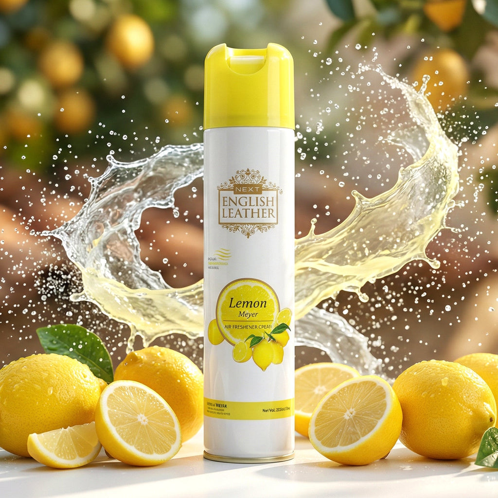 Close up of spray bottle cap of premium air freshener spray