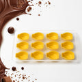 Silicone fruit ice cube tray featuring various shapes for creative drinks.