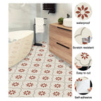 Close-up of a decorative Peel and Stick Tile pattern for kitchen or bathroom.