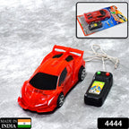 Top-down view of the simulation model racing toy car, highlighting its sleek design.