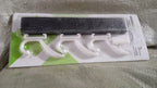 Detail view of the durable metal hooks and wooden board of the GlimmerHome coat rack