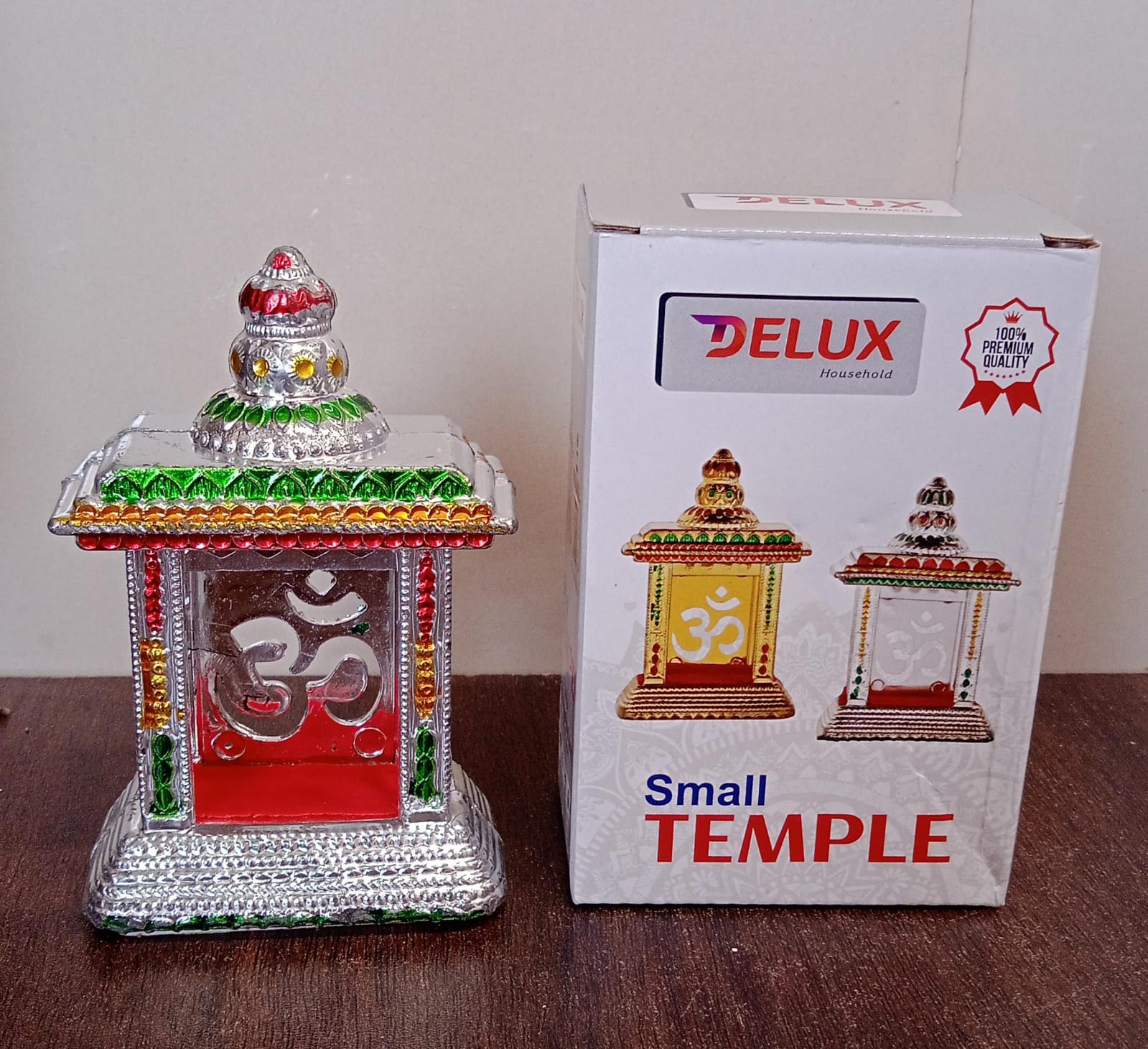 Om Temple packaged, an ideal gift for auspicious occasions.