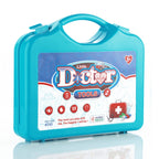Multicolour doctor toy set for kids, showcasing all included items.