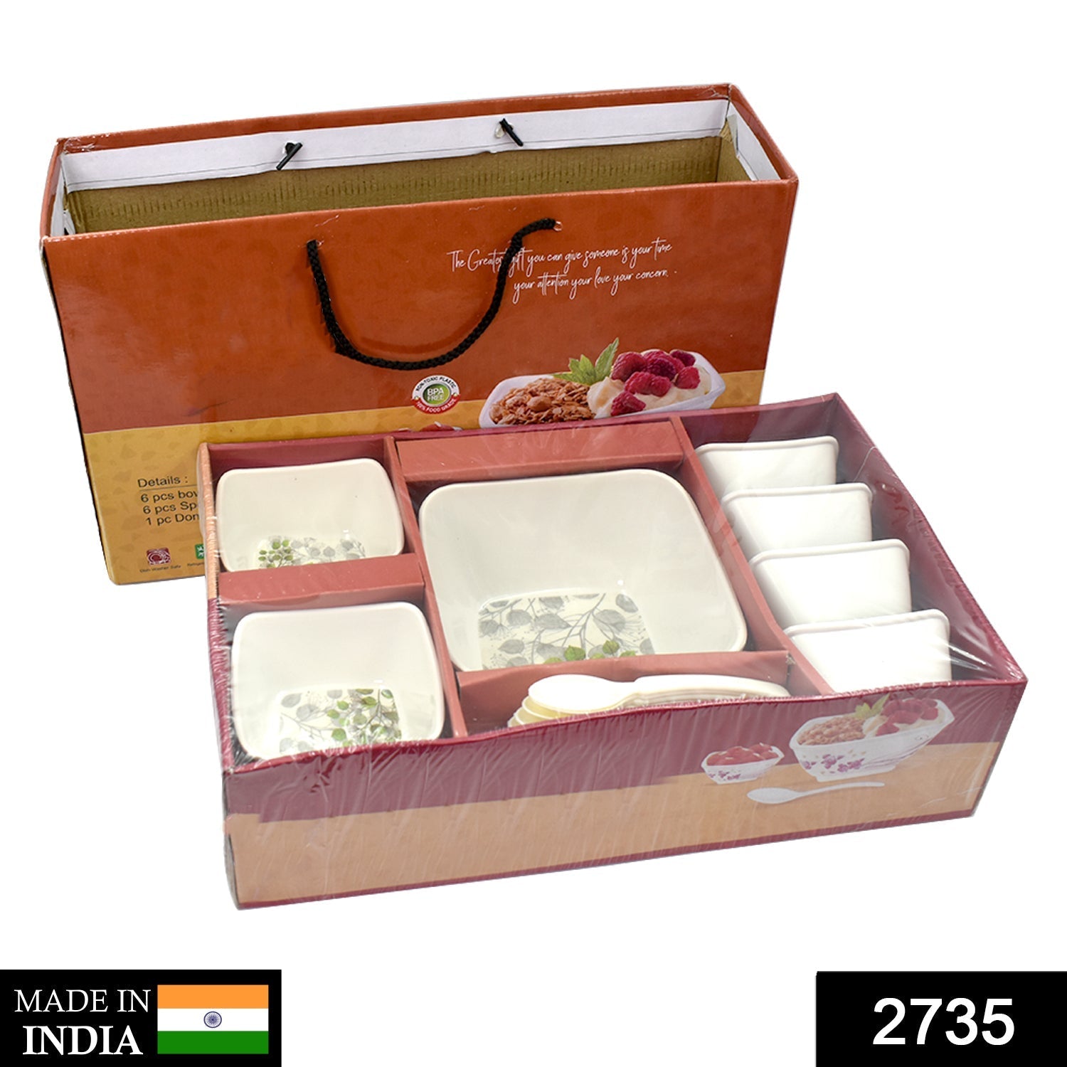 An elegant 13-piece cutlery set for desserts, showcasing its polished finish.