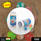 Assorted colourful rubber bouncy balls displaying different textures and designs.
