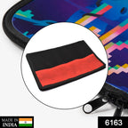 Laptop sleeve protecting a device, illustrating its snug fit and secure design.