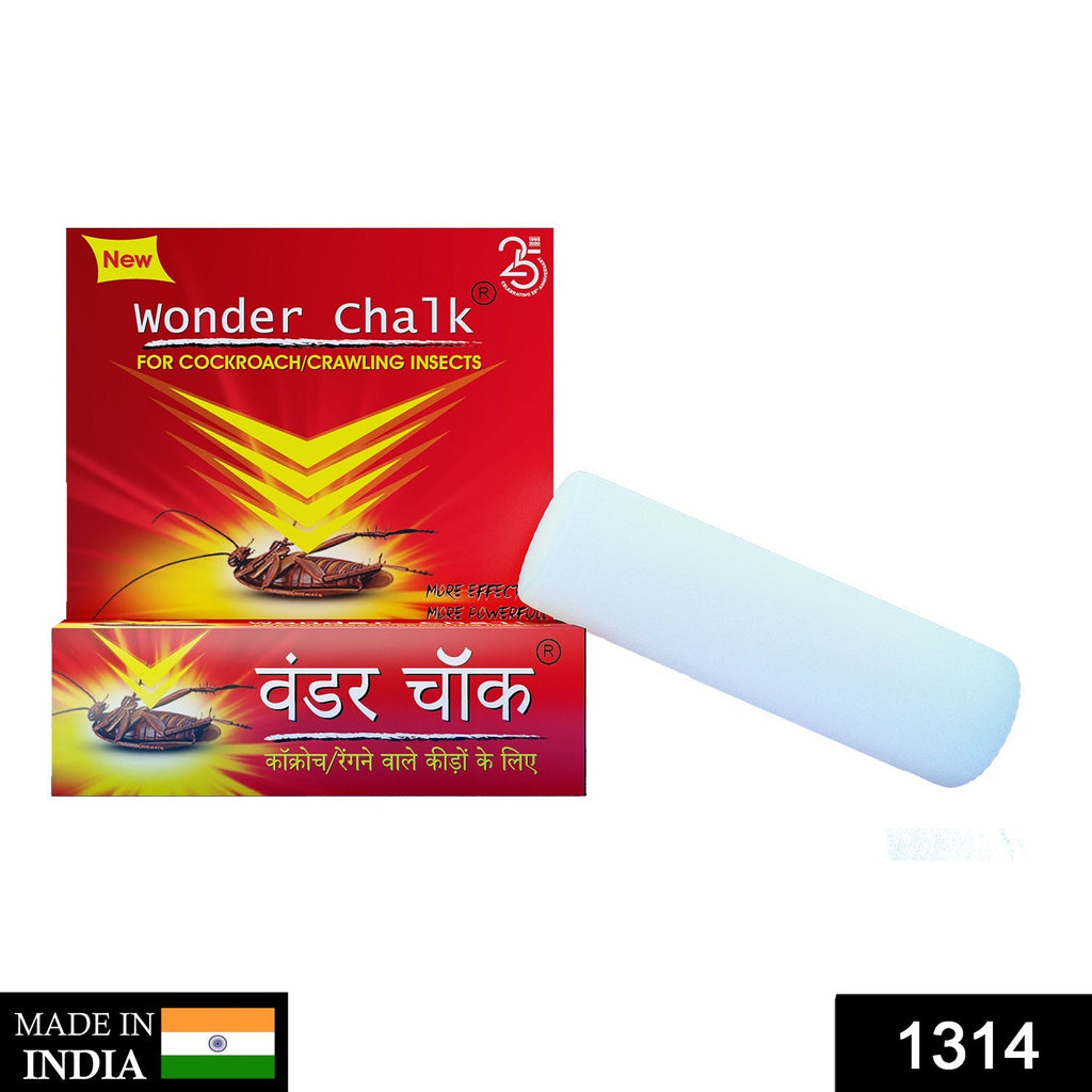 Single stick of effective cockroach repellent chalk.