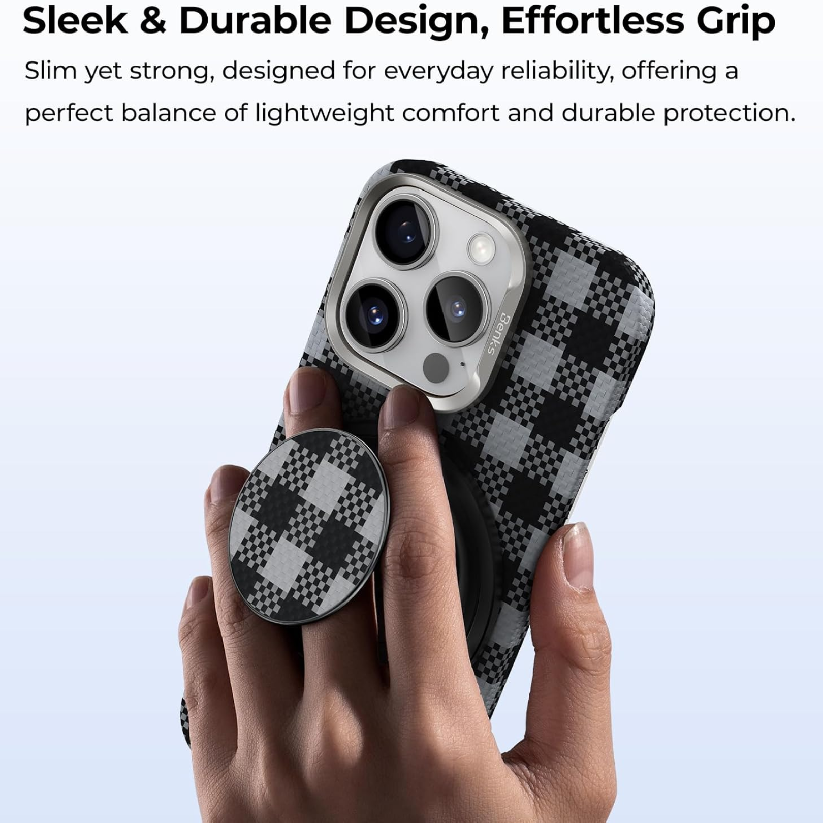 Magnetic phone holder adhesive base for secure and stable mounting on flat surface