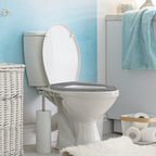 The plush Toilet Seat Cover providing essential warmth and comfort, ideal for chilly winter mornings.