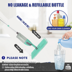 Packaging of the Velvet Wipe spray mop, highlighting brand and product details.