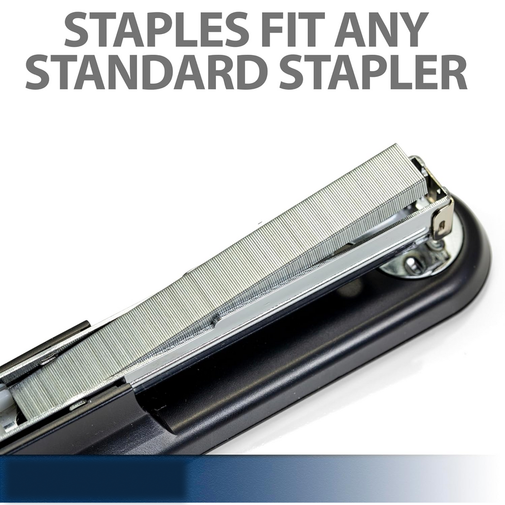 Side angle of Hampton No.10 staples showing 5 mm leg length