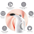 Dual-purpose steamer, highlighting its versatility for both clothes care and facial steam therapy.