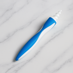 Product packaging of the silicone earwax remover with key usage instructions.