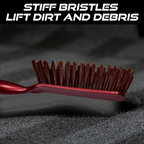 Hand holding the ergonomic Velvet Wipe Car Cleaning Duster Brush.