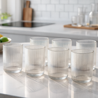 Supermom Casa plastic glass demonstrating durability and style