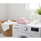 Detailed specifications of the VelvaBloom absorbent hair towel, including weight.
