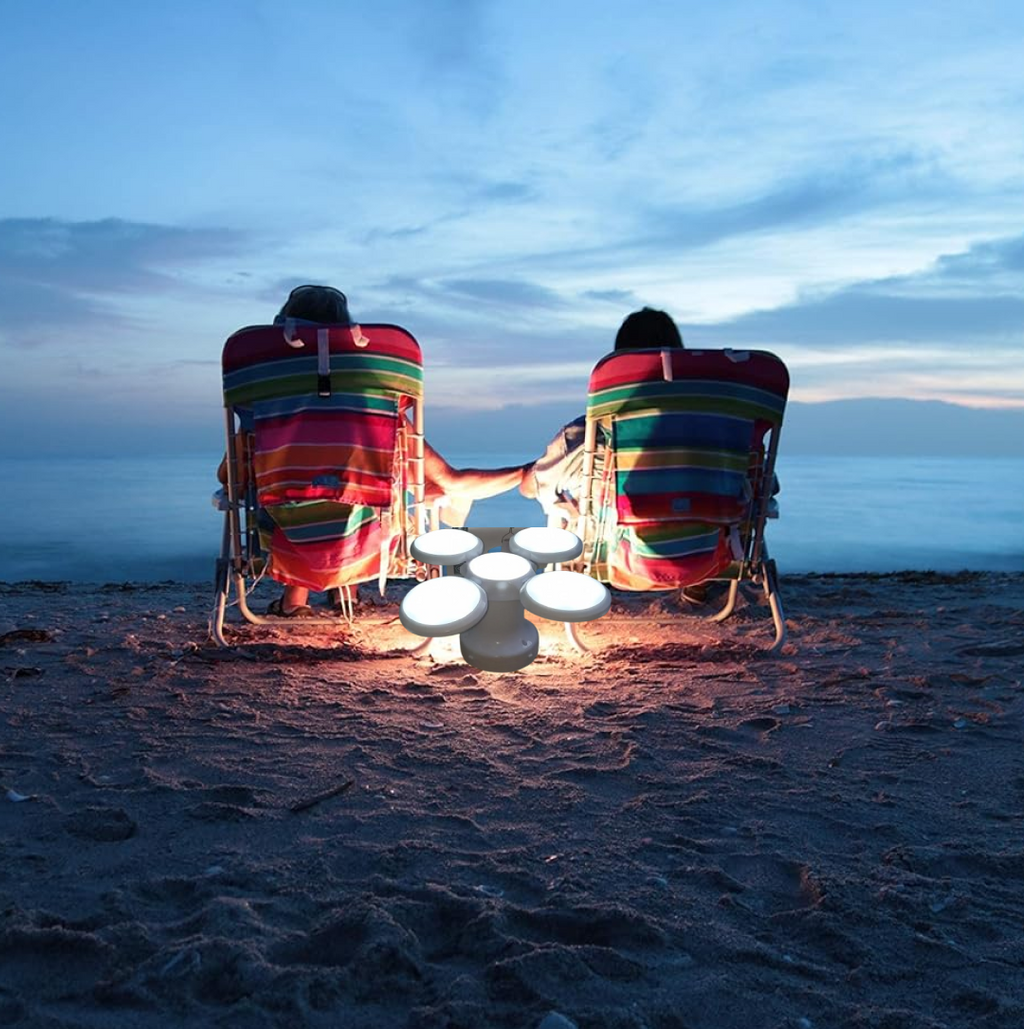 Solar Camping Light – USB Rechargeable Emergency LED | Quickslice