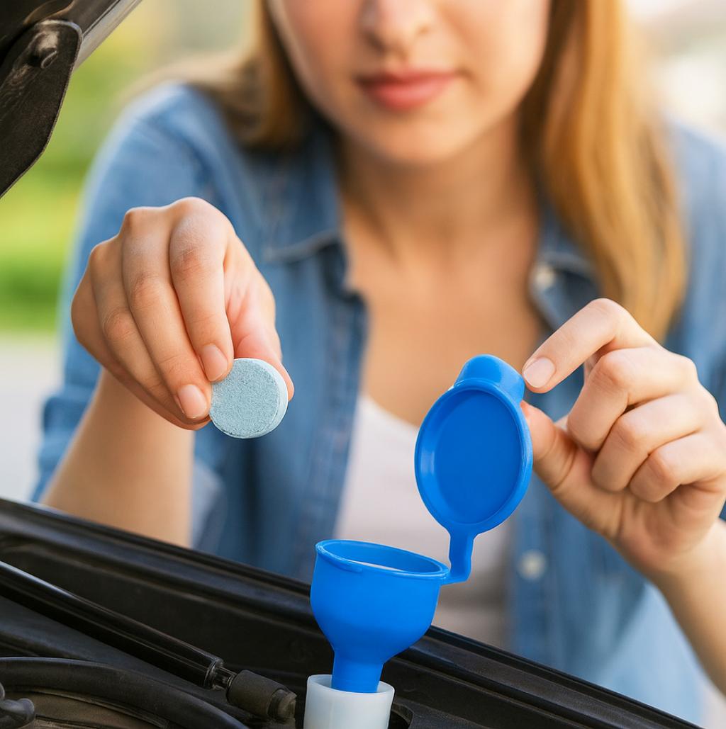 Ingredients details for car wiper detergent tablets cleaning formula