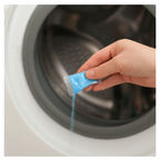 Illustration of the washing machine cleaner's deep action.