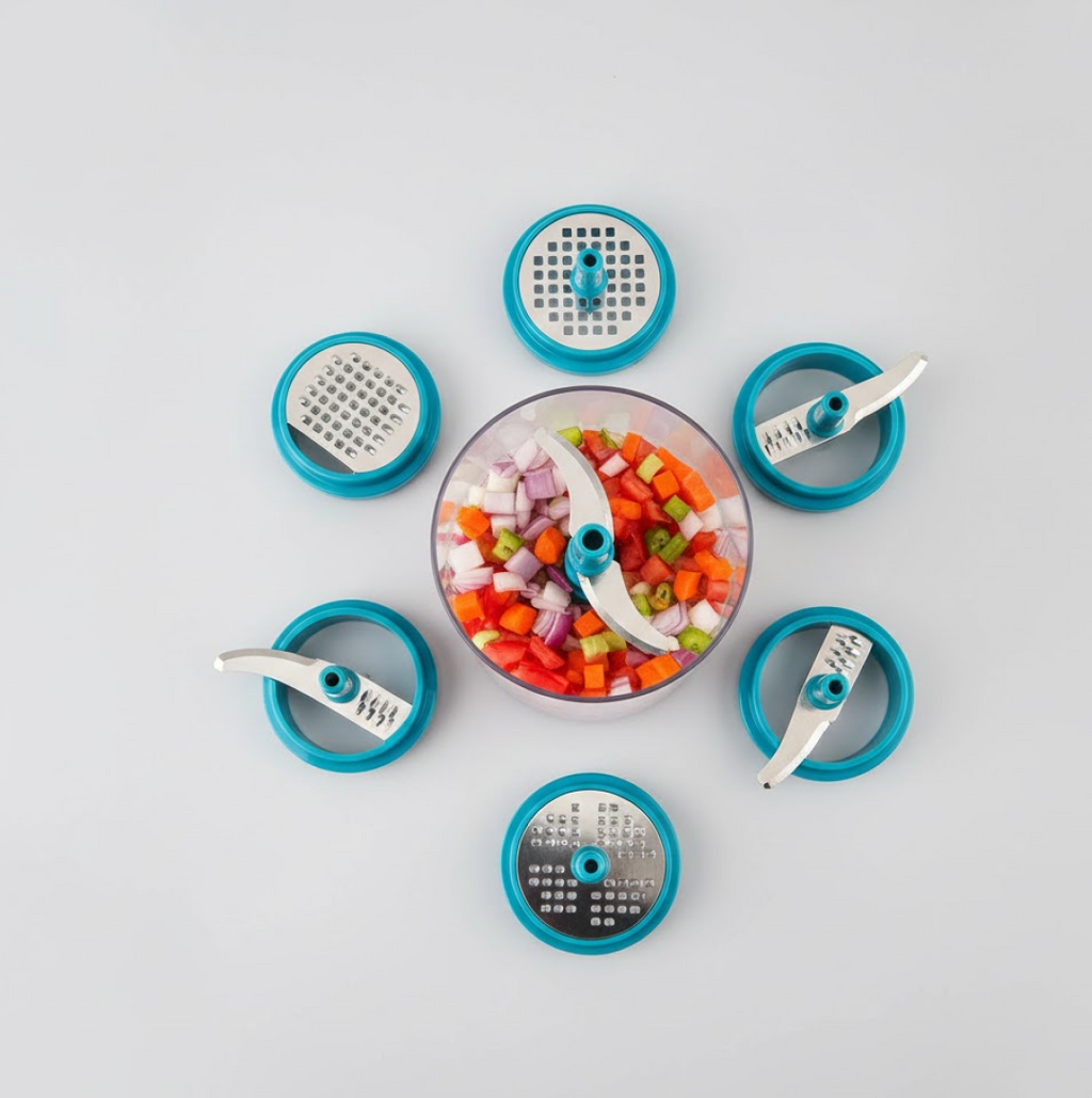 Infographic highlighting key benefits of the Ganesh Master Chopper.