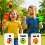 Overview of the features and parts of the engaging catapult ball toy for active playtime.