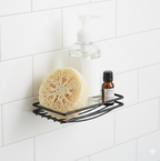 Packaging for the VelvetBubbles 2-piece wall mount soap holder set.