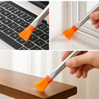 Multiple angles showcasing the design and versatility of the dust cleaning brush.