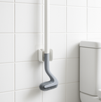 Golf toilet brush set in a bathroom setting.