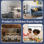 Velvet Wheels baby safety socket covers in a convenient pack.