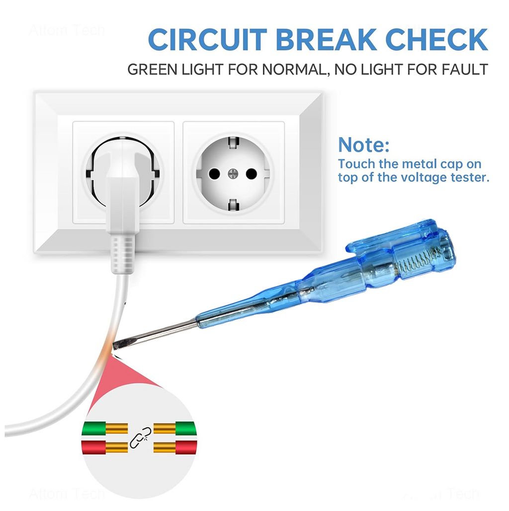 Overview of the Voltage Tester Screwdriver's safety features for reliable electrical work.