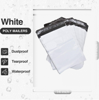 Close-up showing the secure, tamper-evident seal on a FERVENT courier bag.