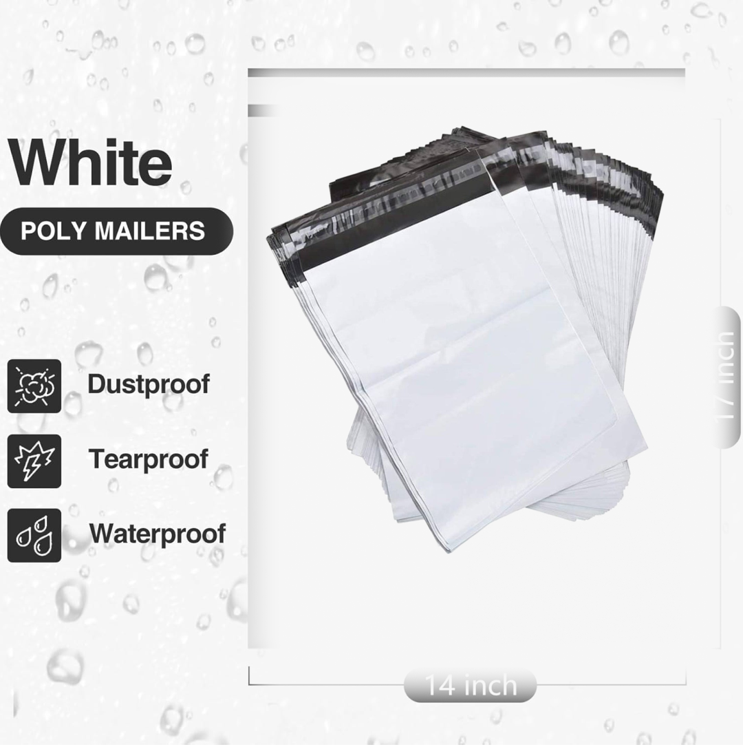 Close-up showing the secure, tamper-evident seal on a FERVENT courier bag.