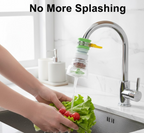 Easy installation guide for the expandable water saving faucet valve.
