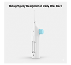 Graphic demonstrating the correct usage of the Water Flosser for optimal oral hygiene.