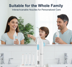 All accessory components included with the Portable Smart Water Flosser.