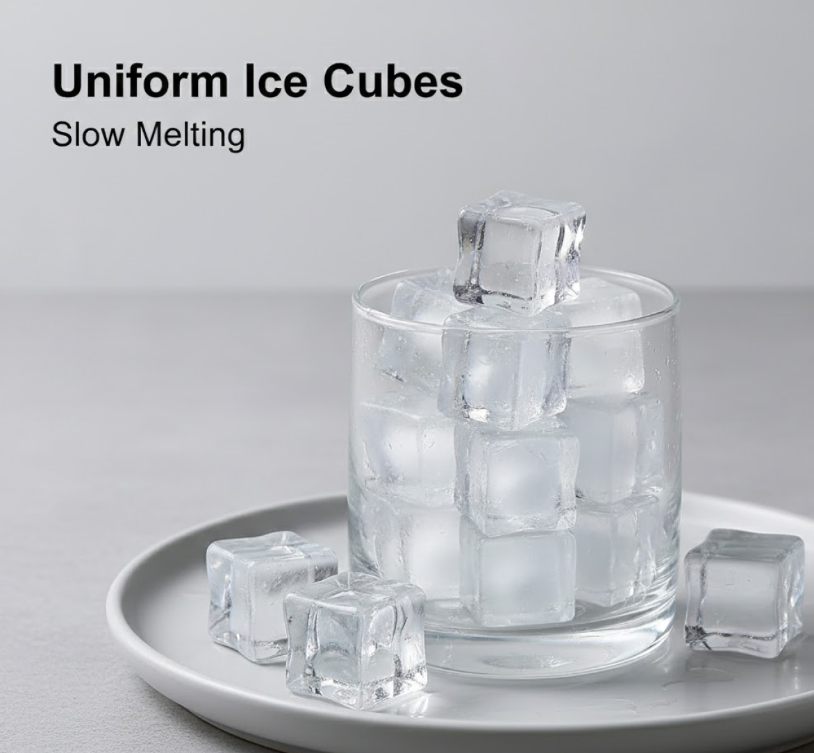 Ice Cube Tray with 2-in-1 Compartment – Leakproof & Durable Design