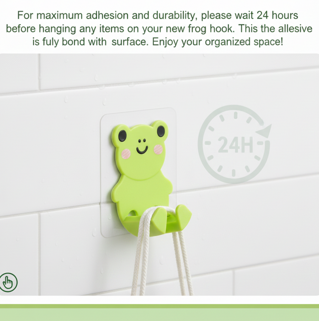 Detailed view of plug being hung on socket holder