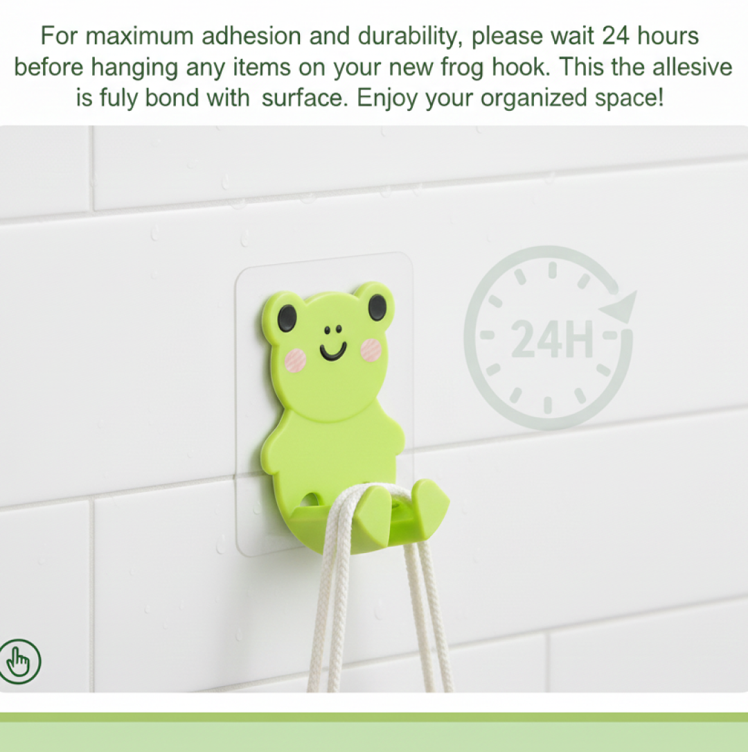 Detailed view of plug being hung on socket holder