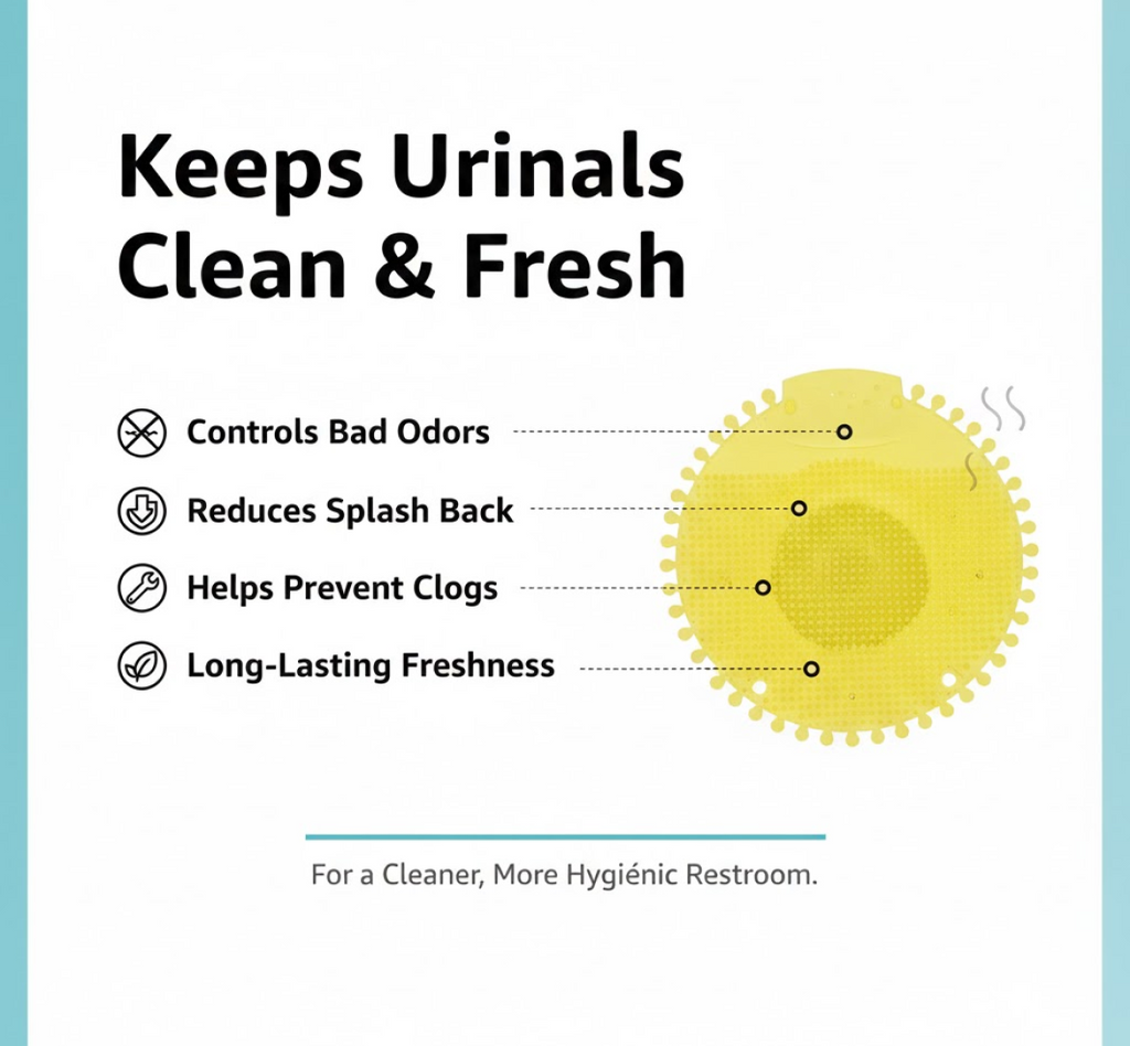 Neutral image of product packaging for urinal deodorizer mat