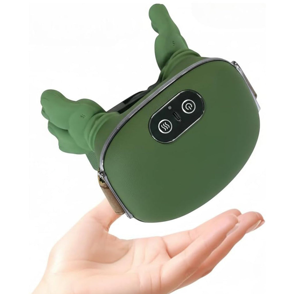 Adjustable strap of neck and shoulder massager ensuring secure fit