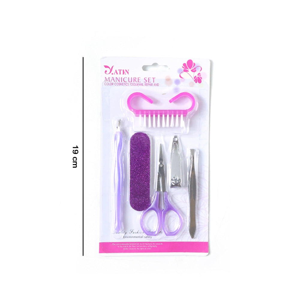 Manicure pedicure nail care tool set