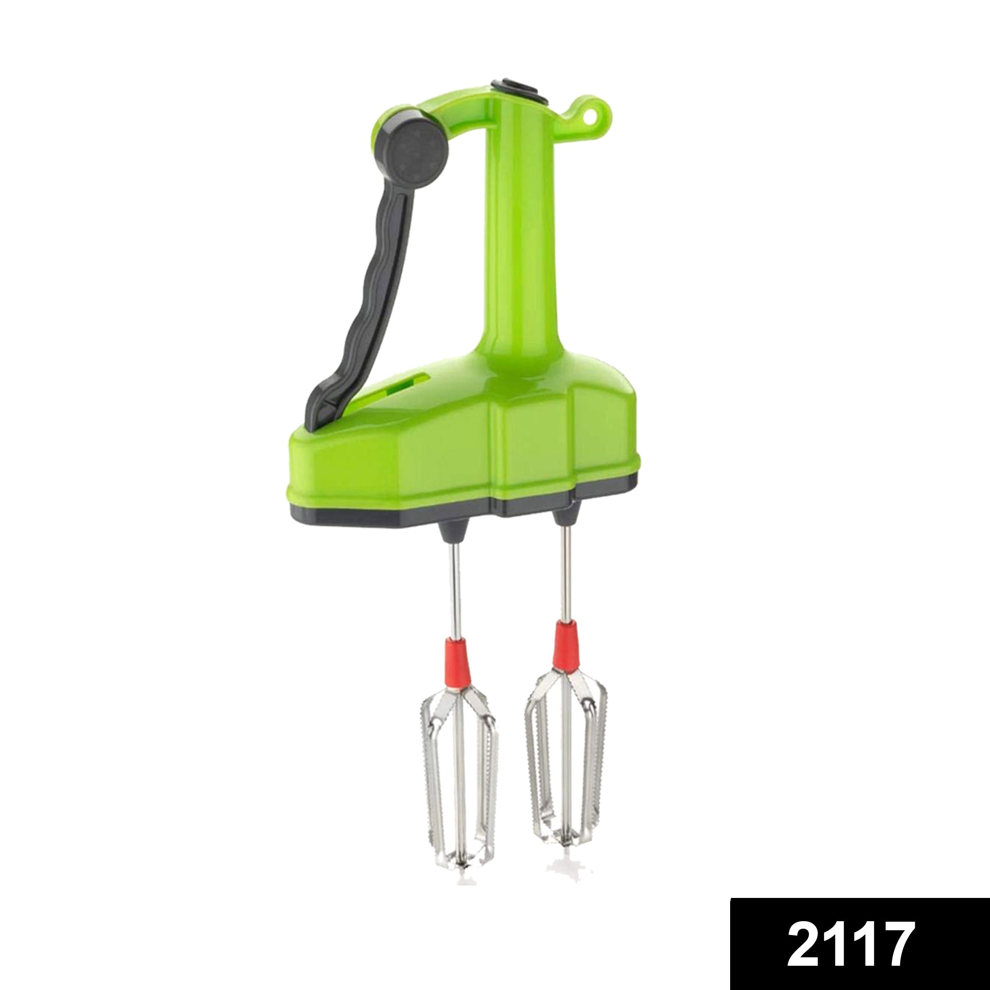 Ergonomic Power-Free Hand Blender for easy kitchen blending and beating.