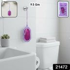 Lavender bathroom hanging gel air freshener in bathroom